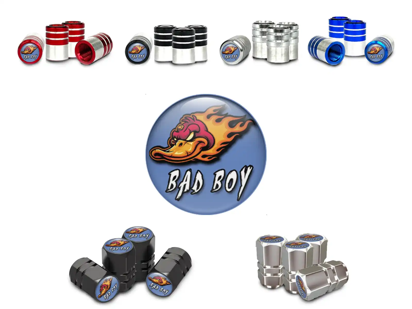 Rim Valve Stem Caps for Truck Pro Style